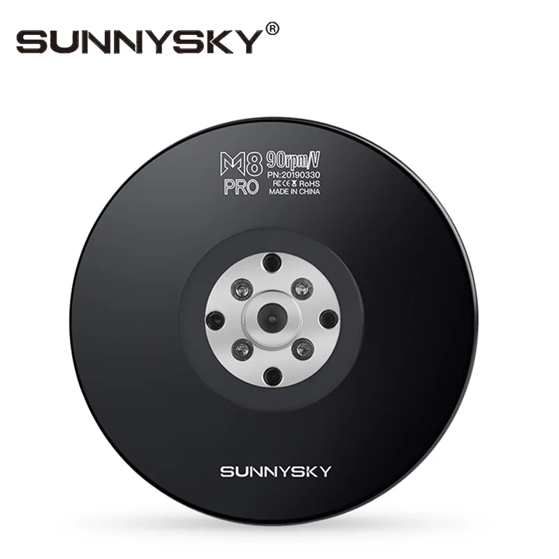 Sunnysky M8 V2 Brushless Motor, Durable Dust‑proof Waterproof Heat‑Conductive Motor for Multi‑Rotor UAV Drone