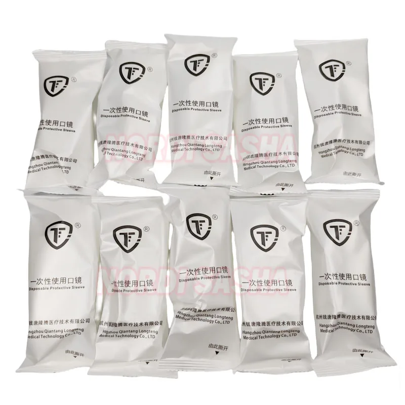 125Pcs=5 Box TPU Disposable Dental iTero Intraoral Scanner Sleeves Dentistry Disposable Protective Cover Sterile Packaging