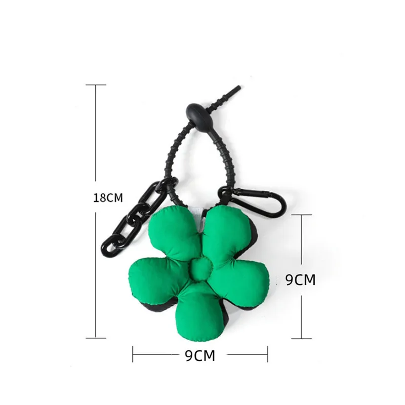 Luxury Keychain Black Green Couples Matching Bag Charm Flower Accessories Man Boyfriend Gift Cute Lanyard with Door Credencial