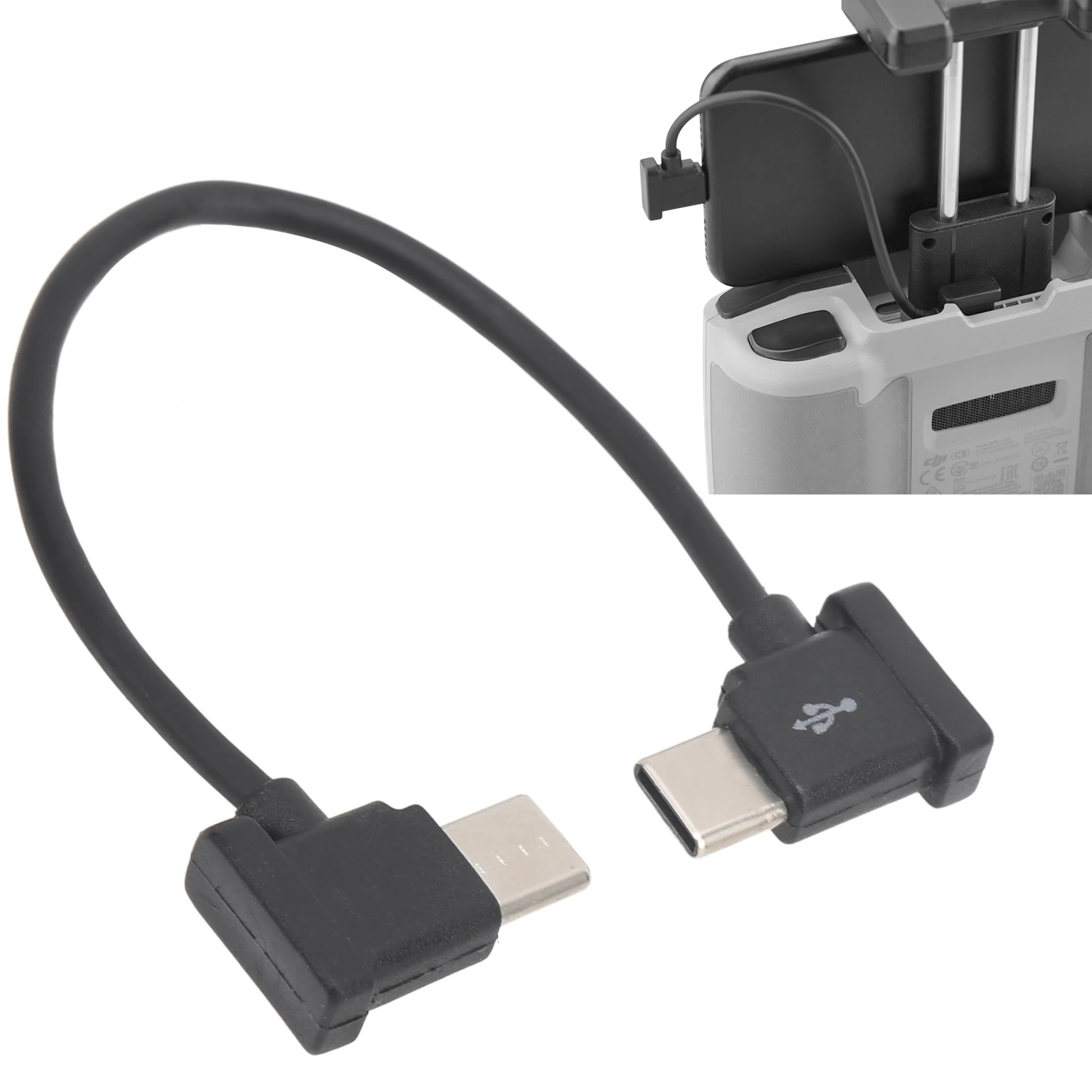 Dilwe 207mm Type C Tablet To Controller Data Cable Compatible with Mini RC Drone Dilwe 207mm Type C Tablet To Controller Data Cable Compatible with Mini RC Drone
