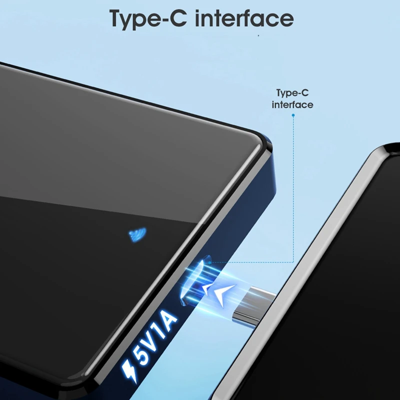 Smart Home Touch Panel Switch Wall Remote Control Wifi Fan Light Switch Tuya APP Voice Timing Control US-Plug White