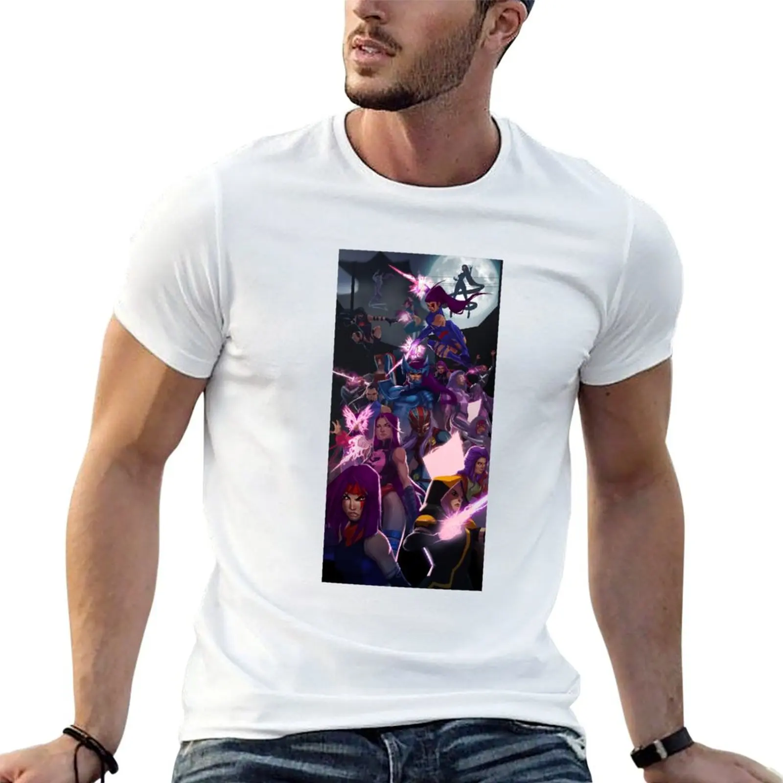 

cotton 100% Psylockes designer The t T-Shirt shirts t shirts