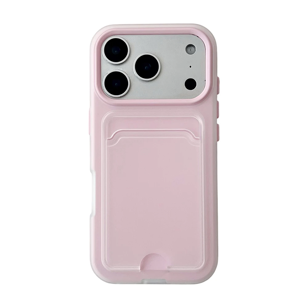 Stoßfeste Silikon-Handyhülle für iPhone 15 14 13 12 11 17 18 Pro Max Plus Schutz ID ATM-Kartentasche Abdeckung für iPhone 17pro – Detail 19