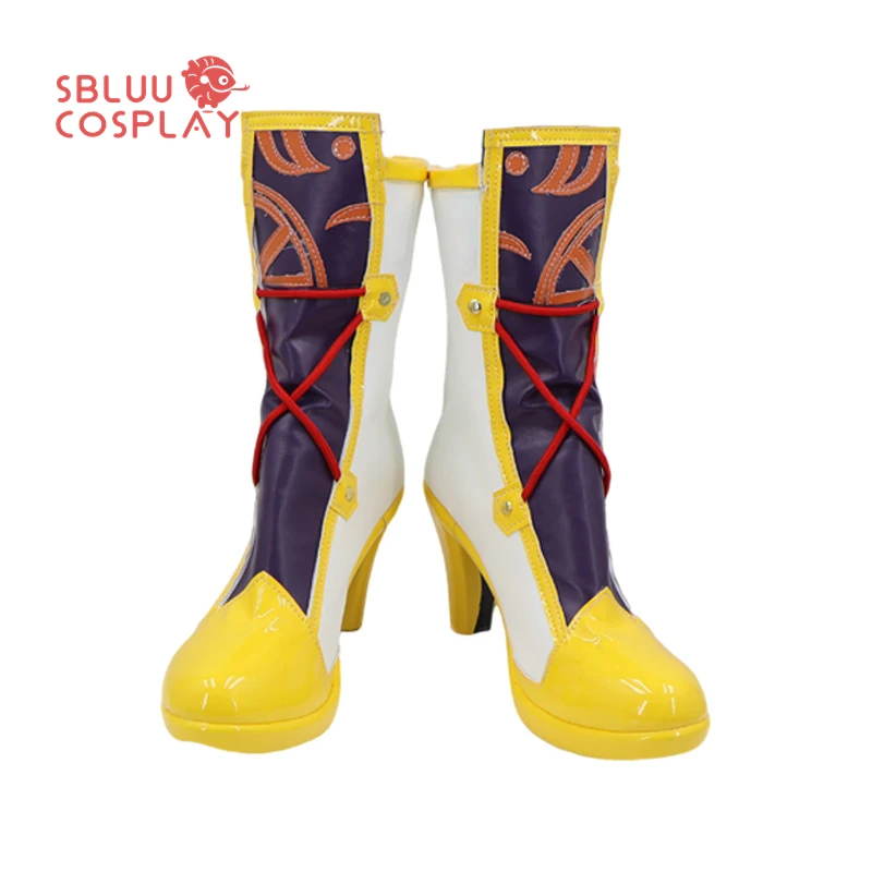 SBluuCosplay Spiel Chrono Genesis Cosplay Schuhe Halloween Party Nach Maß Stiefel