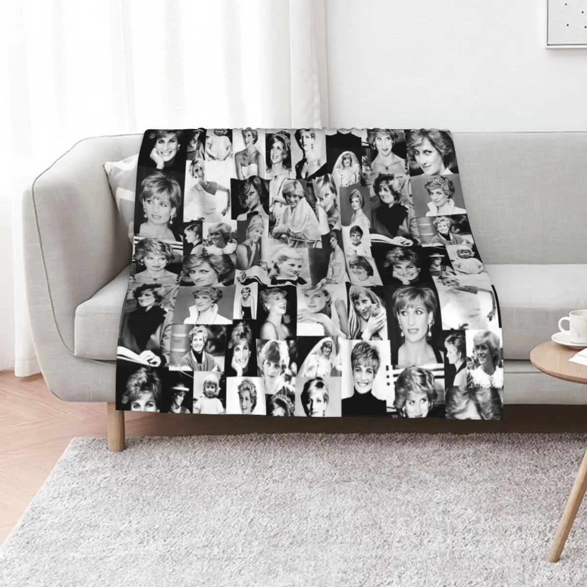 

Lady Diana Throw Blanket Extra Large Throw wednesday Quilt Softest Blankets