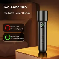 Philips 2025 New EDC Portable Flashlight Rechargeable LED Flashlights for Defensa Personal Self Defense Camping Hiking 2