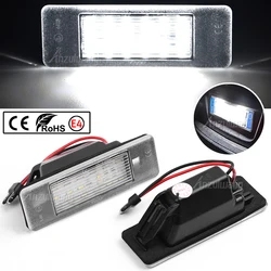 Car LED License Number Plate light Lamps For Nissan Juke F15 Micra K12 March K13 Kicks Note E11 Armada NV200 Rogue Qashqai