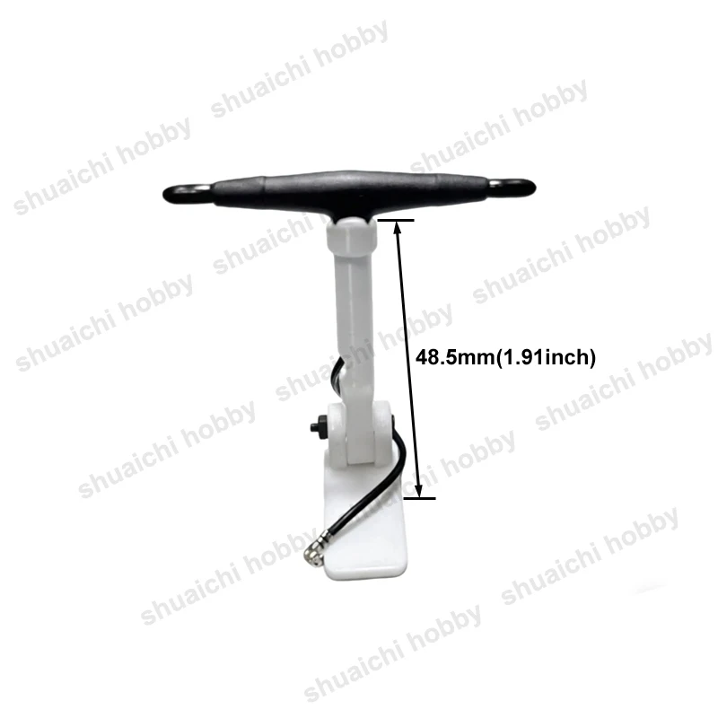 1PCS Antenna Mounting Bracket Single Dual-Antenna Fixing Seat Angle Adjustable Holder for Fixed-Wing FPV Drone ELRS Receiver