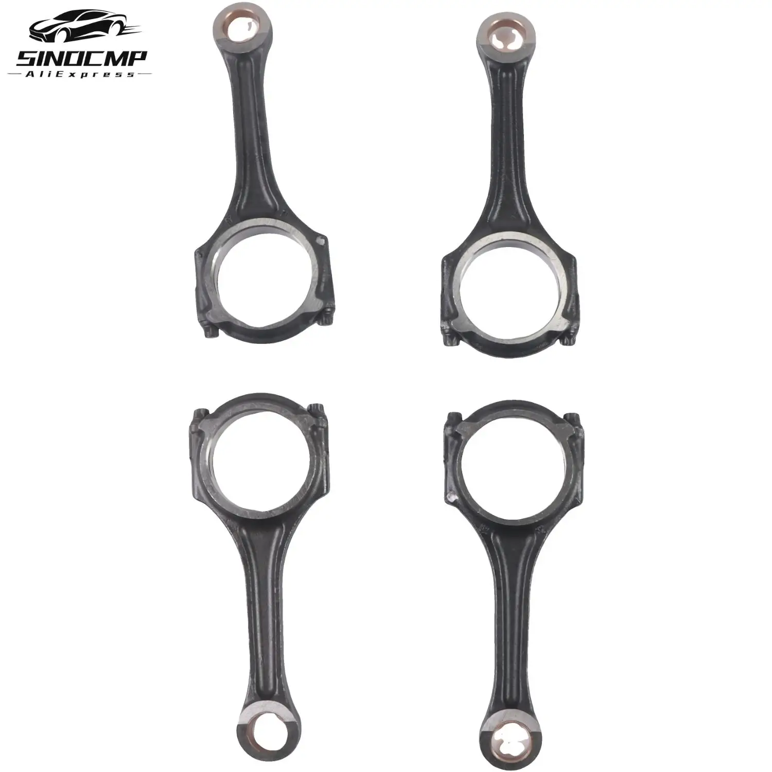 

4Pc Engine Connecting Rod 2700300120 2740300400 2740300020 2740300220 For Mercedes-Benz W205 W212 C250 E250 M270 M274 2.0T Turbo