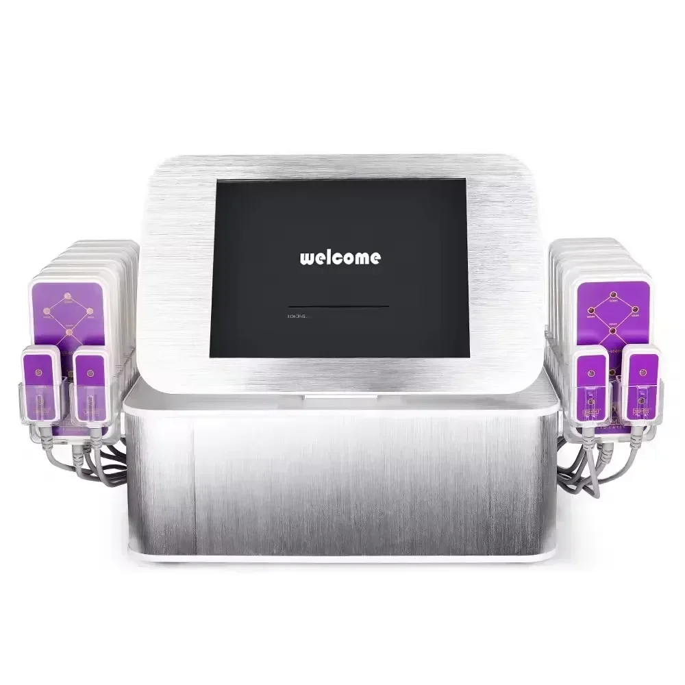 Lipo 650NM Red PhysiotherapyWeight Loss Fat Burning Weight Loss Machine Firming Skin Lifting Shaping Slimming Beauty Instrument