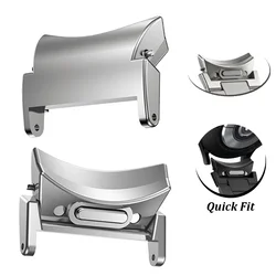 20mm Quick Fit Connector For Samsung Galaxy Watch 7 FE 6 5 4 40mm 44mm Metal Adapter Galaxy Watch6 Classic 47mm 43mm 42mm 46mm