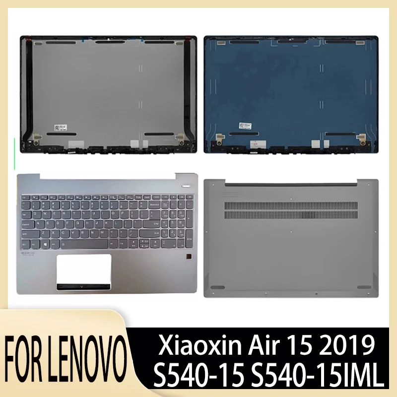 NEW Laptop LCD Back Cover Front Bezel Hinge Cover Palmrest Bottom Case For 2019 Lenovo Xiaoxin AIR15 S540-15 S540-15IML No Touch