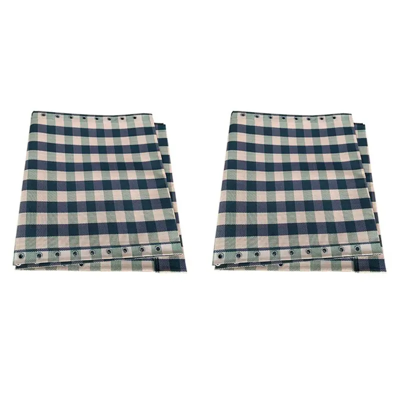 

Складное кресло-реклайнер ABRW-2X Buteslin с сетчатой спинкой для обеденного перерыва и пляжа, тканевое, сетчатое, 2 шт.