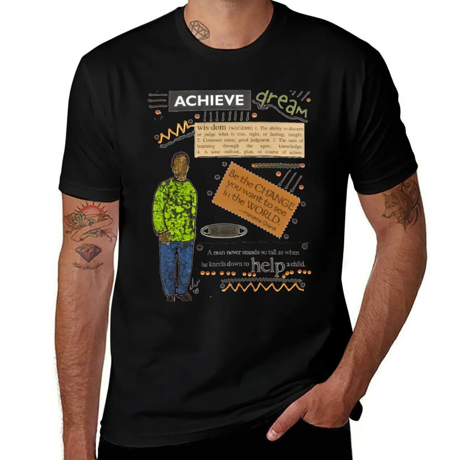 

Achieve T-Shirt T-Shirt shirts graphic tees Blouse cute clothes animal prinfor boys mens shirts graphic tee