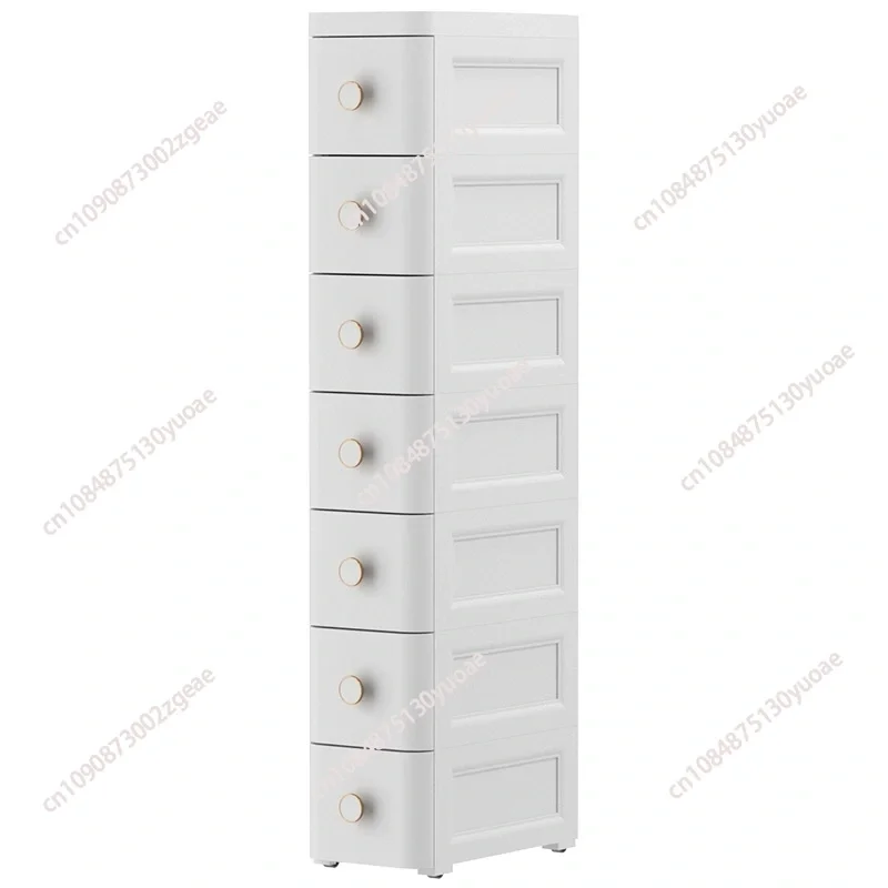 

20 см шкафы для хранения вещей в скандинавском стиле, мебель для ванной комнаты, кухонный многослойный шкаф с выдвижным ящиком, домашняя узкая полка для хранения L