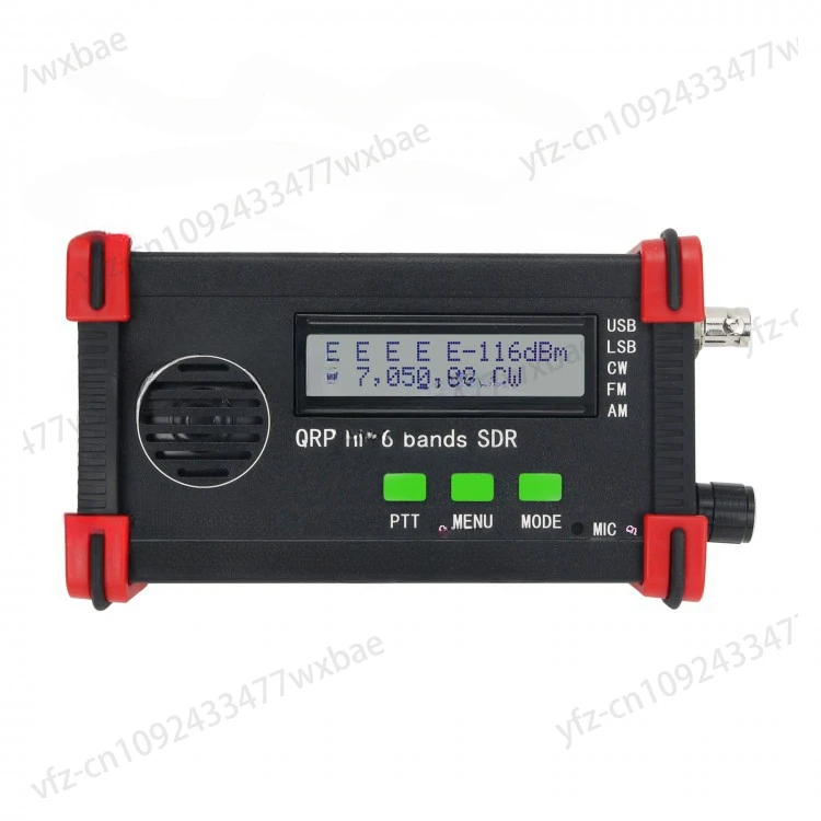 USDX USDR QRP HF Band 5W DSP SDR Transceiver 8 Band, Handheld Microphone