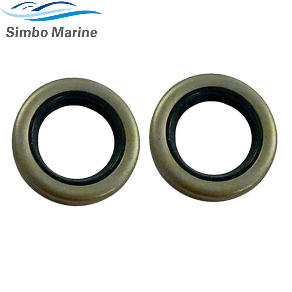 2pcs Oil Seal 329923 for Johnson Evinrude Mariner Outboard Motor Sierra 18-2062 GLM 86250