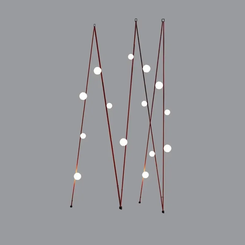 Dimmable Led Home Deco Diy Textile Belt Glass Bubble Hanging Lamps Pendant Light Suspension Luminaire