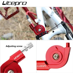 Liteproelite MTB Bike Road Bicycle V Brake Travel Adjuster Adaptor Travel Stroke Converter Brake Big Snail Shifter With V Brake