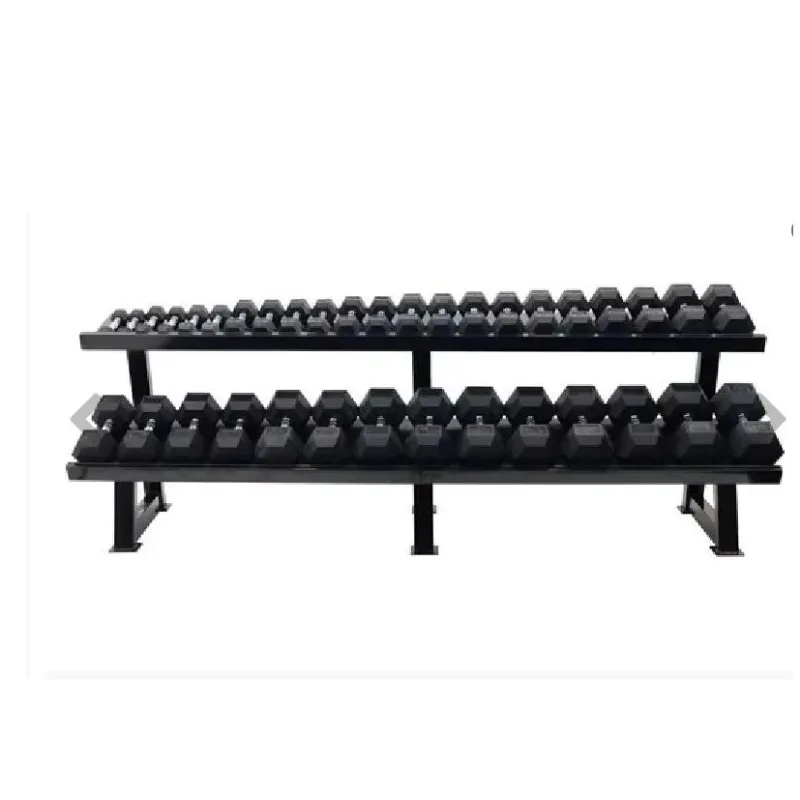 

Factory-Customized Hex Dumbbell Rack - High-Quality Power-Coated Storage Equipment, Large-Capacity Design for Commercial