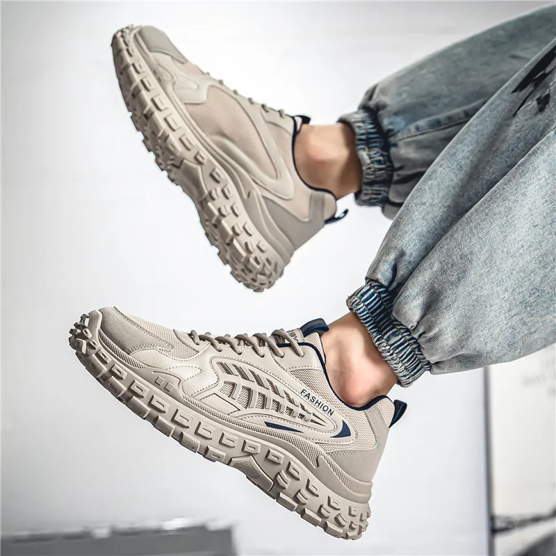 Platform sneakers For Men Fashion Street Style Walking Shoes Male New Chunky British Style Casual Sport Men’s Sneakers Shoes