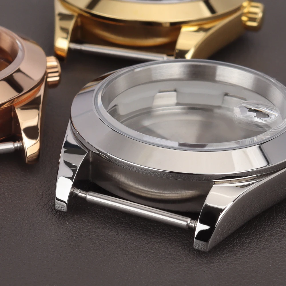 36mm/39mm Uhrengehäuse Saphirglas für Air King Style Gehäuse NH34 NH35 NH36 NH38 NH70 NH72 4R35 7S26 Miyota8215 821A 82 Serie Uhrwerk – Detail 3