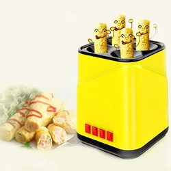 Automatic Egg Roll Maker 220V Electric Egg Roll Machine Multifunction Sausage Omelette Breakfast Machine Cooking Tools