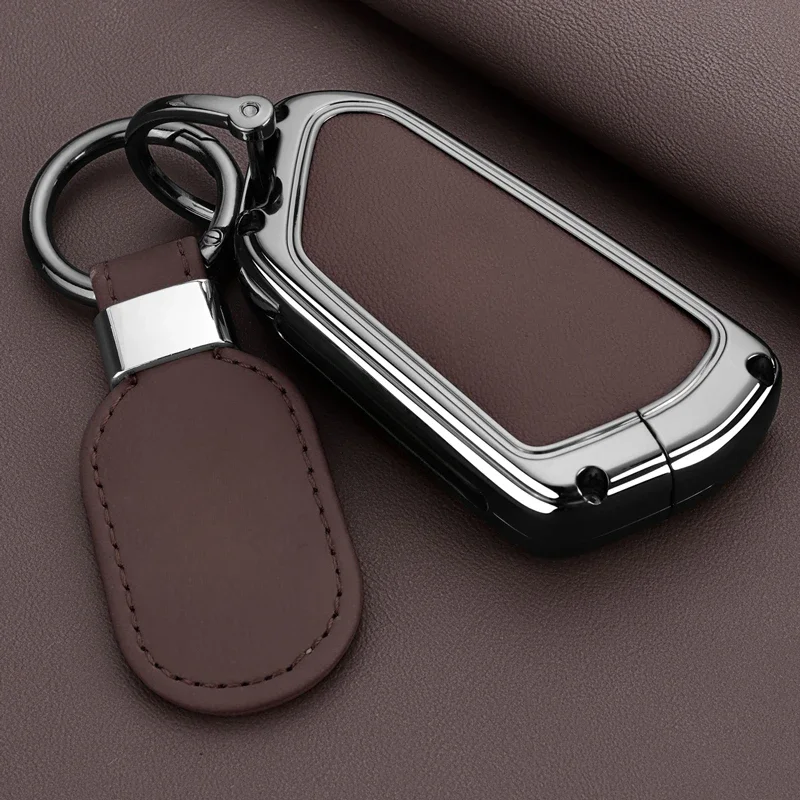 Car TPU Zinc Alloy Key Case Bag Car KeyChain Metal Key Shell For Volkswagen VW Polo Tiguan Golf 4 5 Jetta Beetle Scirocco Passat