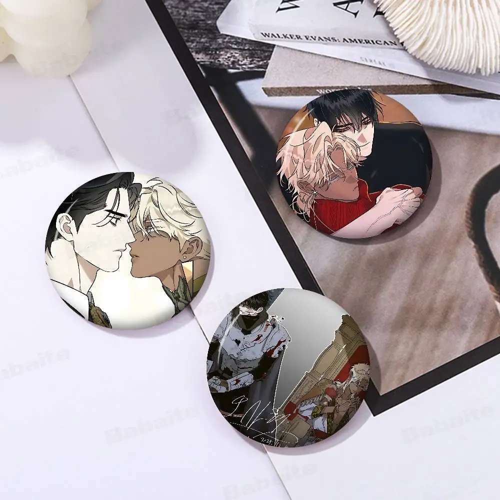 Brothers without a tomorrow bl Anime Anime Brooches Cute Cartoon  Badge Jacket Jeans Lapel Pin Gift Accessorie