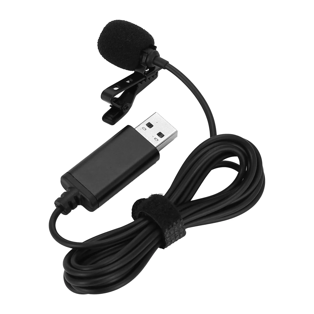 Universal USB Mikrofon Lavalier-mikrofon Clip-on Computer Mic Plug und Play Omnidirektionale Mikrofon A002