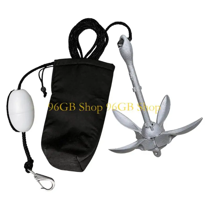 96GB Sturdy 31Cm Grapnel Mooring 1500G for Stand Up Paddles Board Yogas Meeting