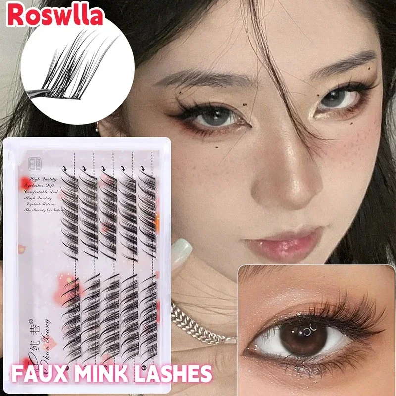 False Eyelashes Effect Dramatic Super Fluffy Lashes Charming Fox Eyelashes Natural Long 3D Mink Lashes Eyelash Extension Makeup