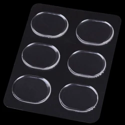 6pcs/set Transparent Anti Vibration Shock Absorbing Mat Washing Machine Noise Reduction Silicone Furniture Noise-absorbing Pad