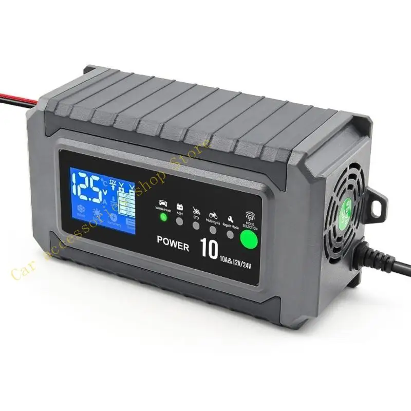 

T21E Battery Chargers 12V 24V Automatic Car Battery Chargers, Battery Maintainer Trickle Chargers, and Battery Desulfator