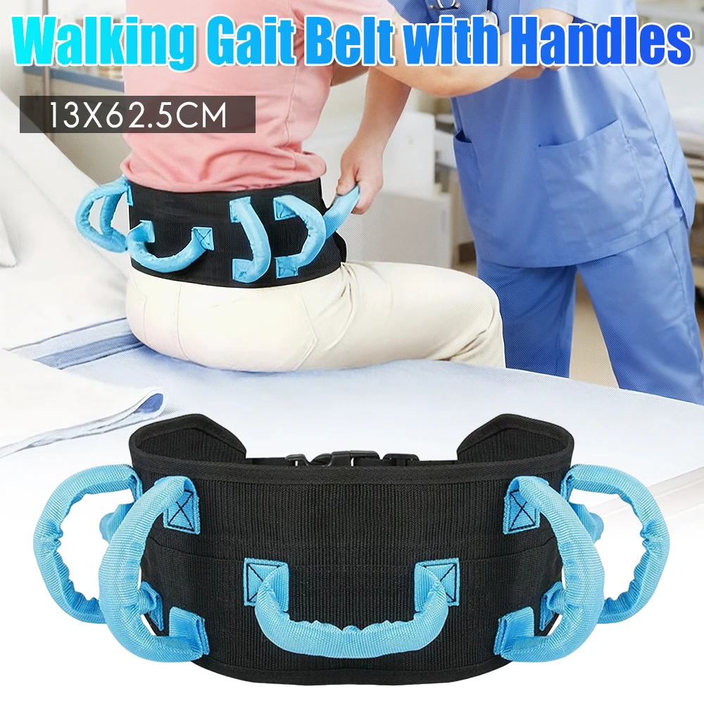 

Ремень безопасности с ручкой, регулируемые трансферные ремни, дышащий подъемный пояс для пожилых людей, пожилых людей, инвалидов, физиотерапии