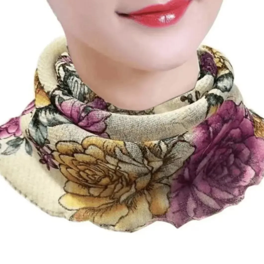 وشاح جديد بقصة ضيقة لعام 2025: غطاء للوجه للحماية من الشمس والدفاع عن الرقبة إكسسوار أزياء الخريف/الشتاء للنساء