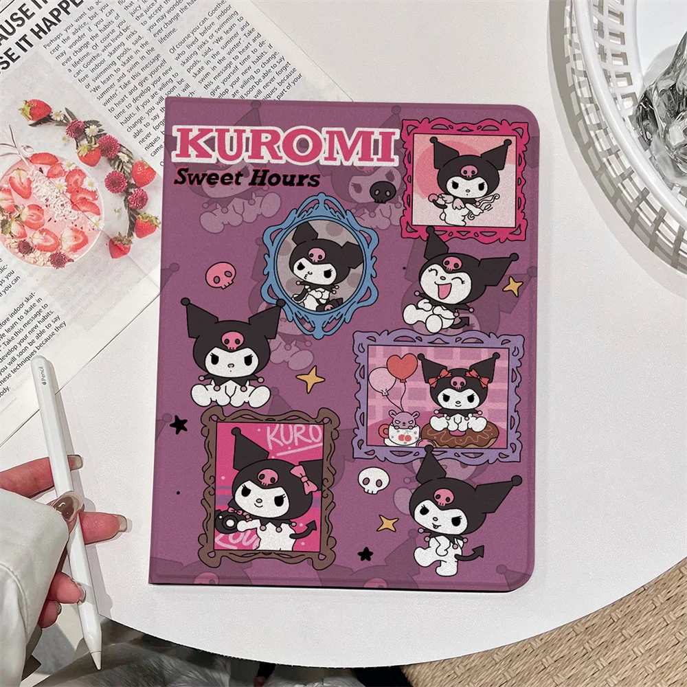 

Kuromi Magnetic Cover For iPad 11 2025 10 10.9 Pro 11Inch 2024 Case with Pencil Slot Air4 5 Mini 6 7 8.3 Inch 7.9 10.2/10.5 9.7