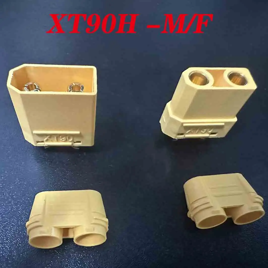 

10/20/50 Pairs XT90 XT-90 XT90H Male and Female Bullet Connector Plug for RC Lipo Battery Motor ESC and Charge Lead