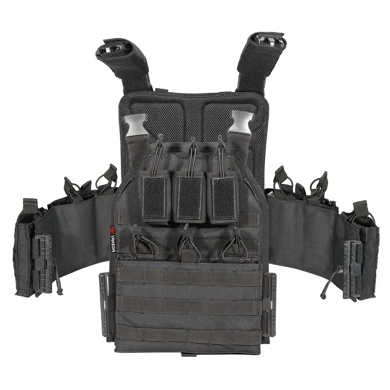 JPC Gilet Tactique SWAT Bullet Proof Plate Carrier Tactical Vest Chaleco Tactico