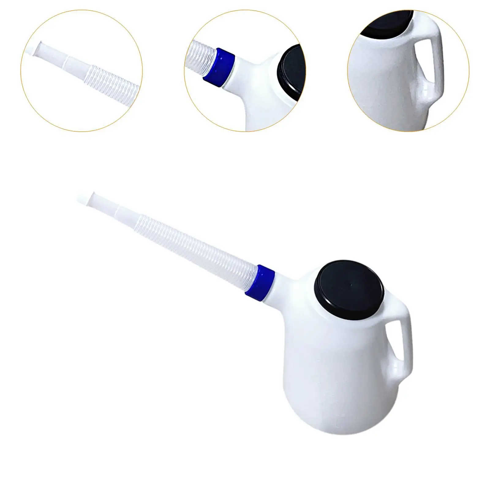 5L Ölmessbehälter Haltbarkeit Staubdicht tragbar mit flexiblem Auslauf