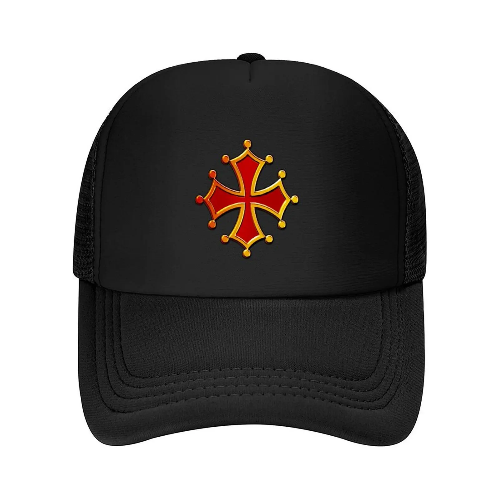 

Cathar Cross Baseball Cap custom Hat |-F-| New In The Hat Beach Women's Golf Wear Men's