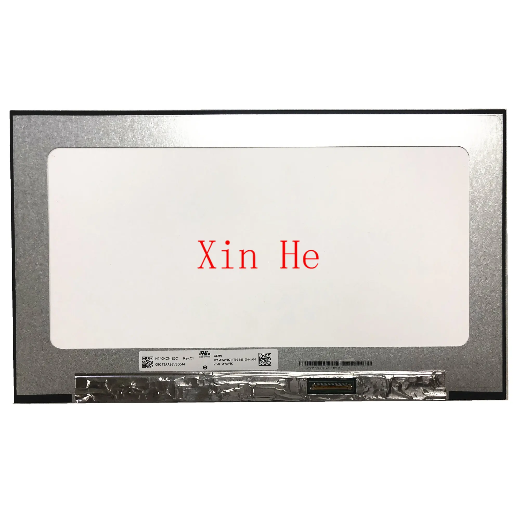 

N140HCN-E5C Rev C1 14.0" FHD IPS Laptop LCD Touch Screen DELL DPN 06WW5K EDP 40pin