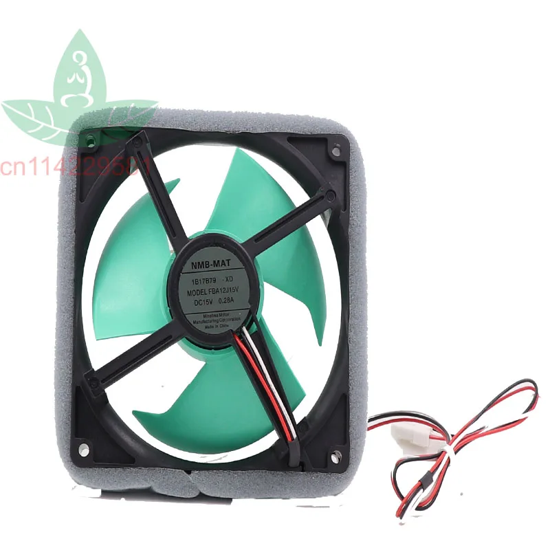 New For Sharp Refrigerator Cooling Fan motor NMB- FBA12J15V 15V 0.28A NMB- MAT FBA12J15V