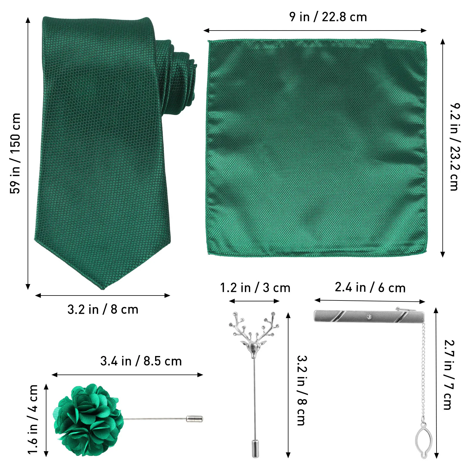 Juego de 5 piezas de corbata p - Men'S Suit Accessories reseña y precio