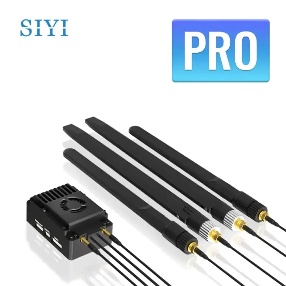 SIYI UniRC 7 Pro Air Unit, Dual Band 2.4GHz & 5.8GHz Wireless Module for FPV, Upgrade Long Range Control for RC Drone & Model