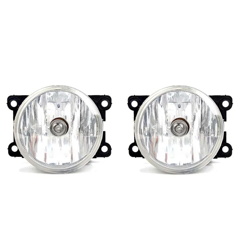 

1 Pair 2x Front Bumper Foglight Fog Lights Driving Lamp with Bulb for Peugeot 208 2012 2013 2014 2015 2016 2017 2018 2019