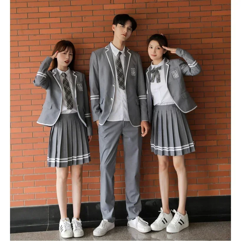 Neue japanische JK-Schuluniformen im britischen Stil, Schulaktivitäten, Klassenkleidung für Studenten, koreanische, ausgefallene Mode-Schulkostüme