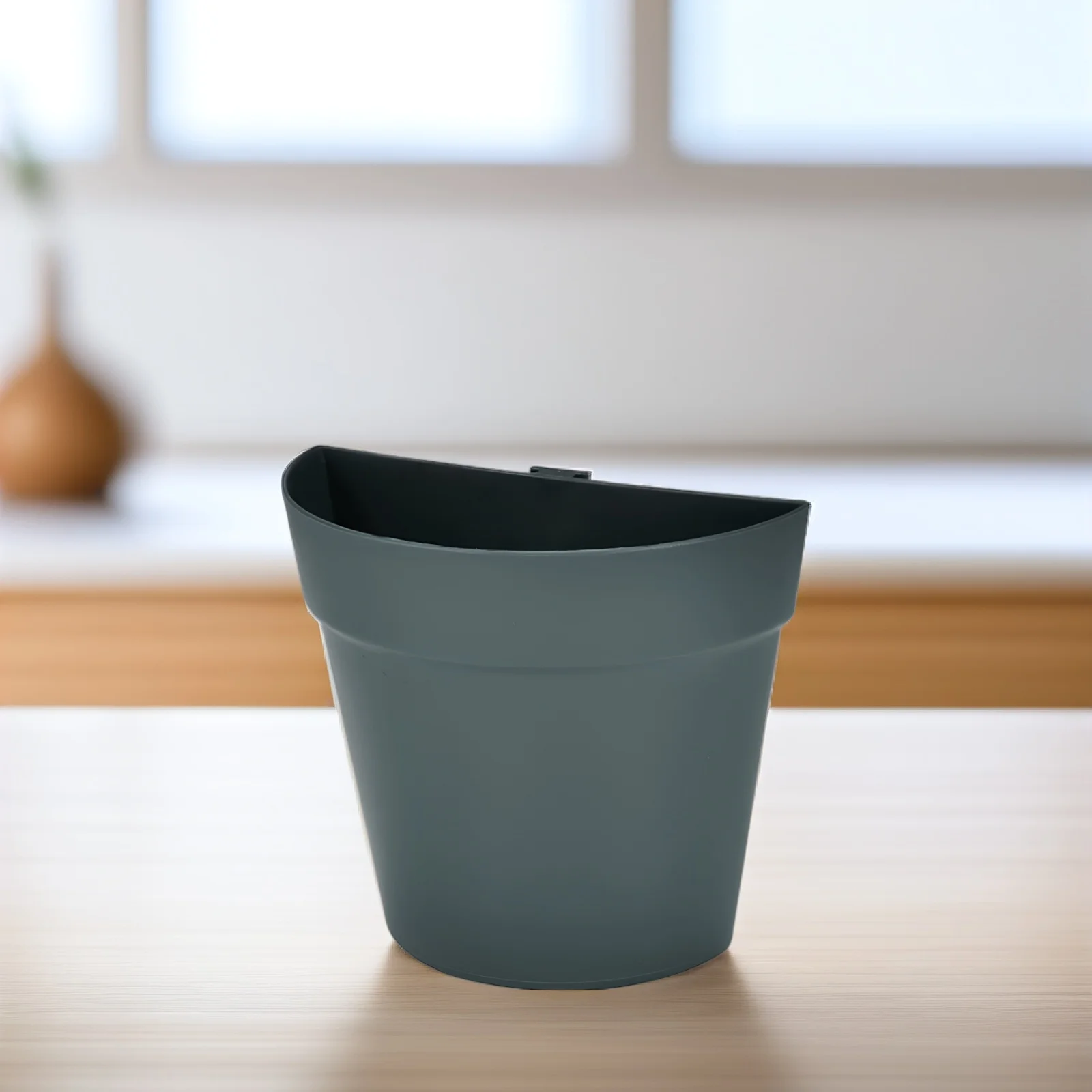 

2PCS Wall Flowerpot Durable Plastic Plant Pots Hanging Planter Hydroponic Balcony Garden Hanging Planter Decor