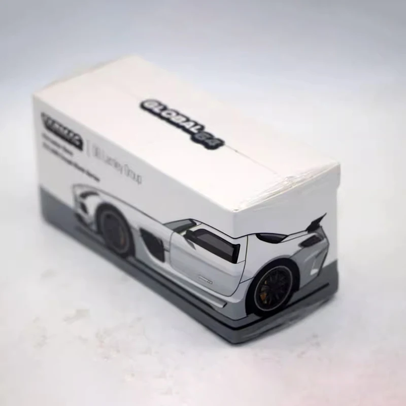 TW Diecast 1:64 مقياس SLS سبيكة محاكاة نموذج سيارة معدنية مجموعة ثابتة زينت هدايا العيد اللعب هدية تذكارية