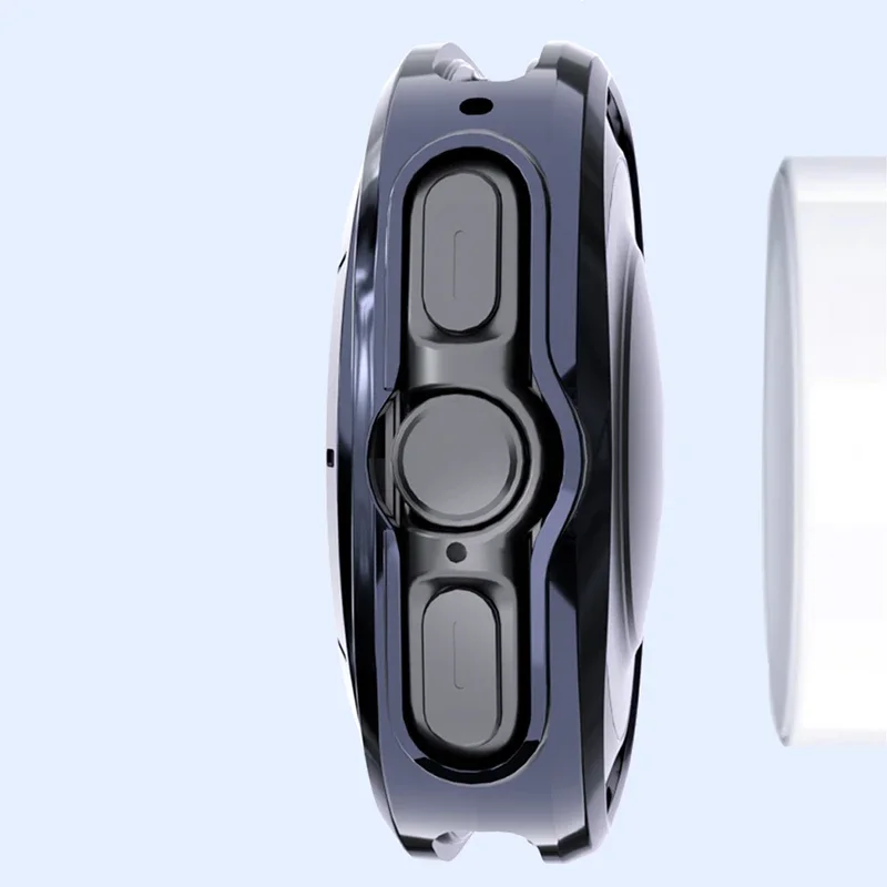 Soft TPU Case for Samsung Galaxy Watch 7 Ultra 47mm Protective Cover No Screen Protector Smartwatch Protector Frame Watch Shell